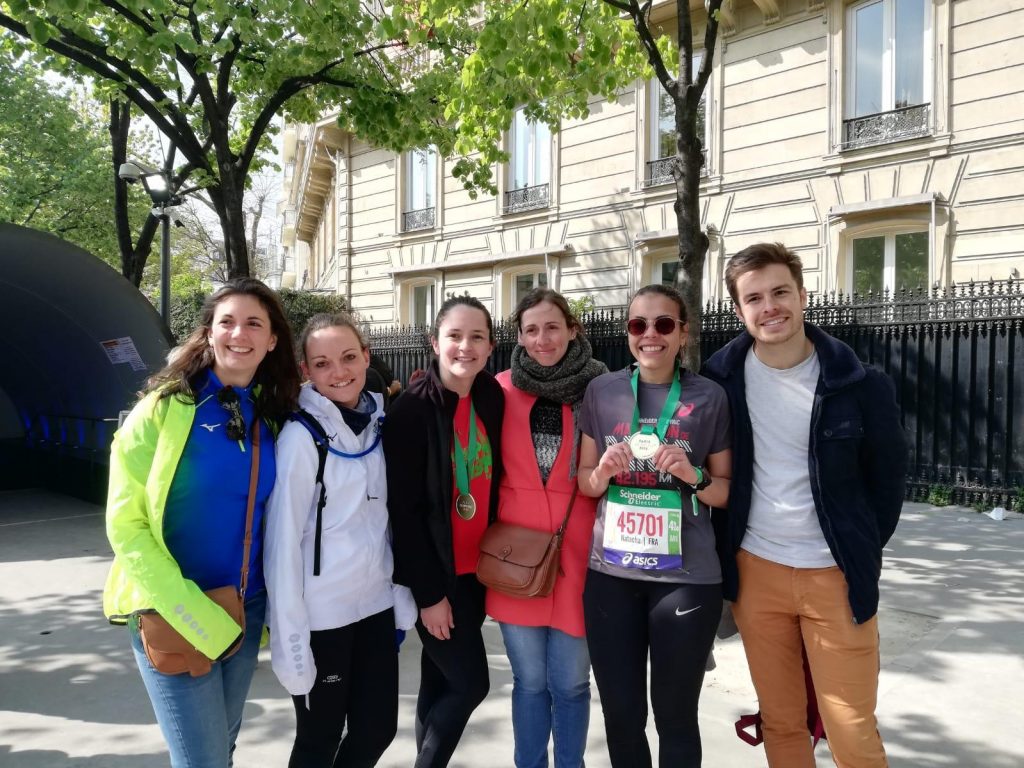 Arrivée du Marathon de Paris 