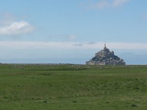 Le Mont St Michel qui se rapproche 