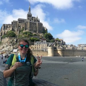 Finisher trail du Mont St Michel 