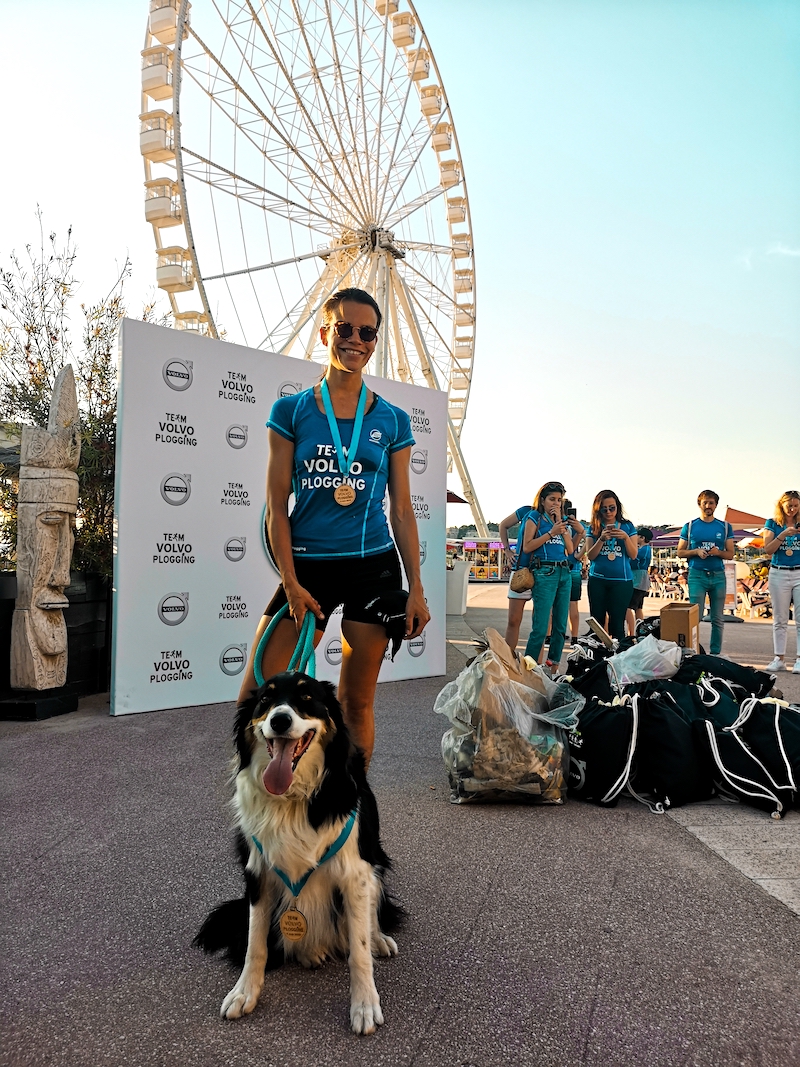 Marseille running plogging