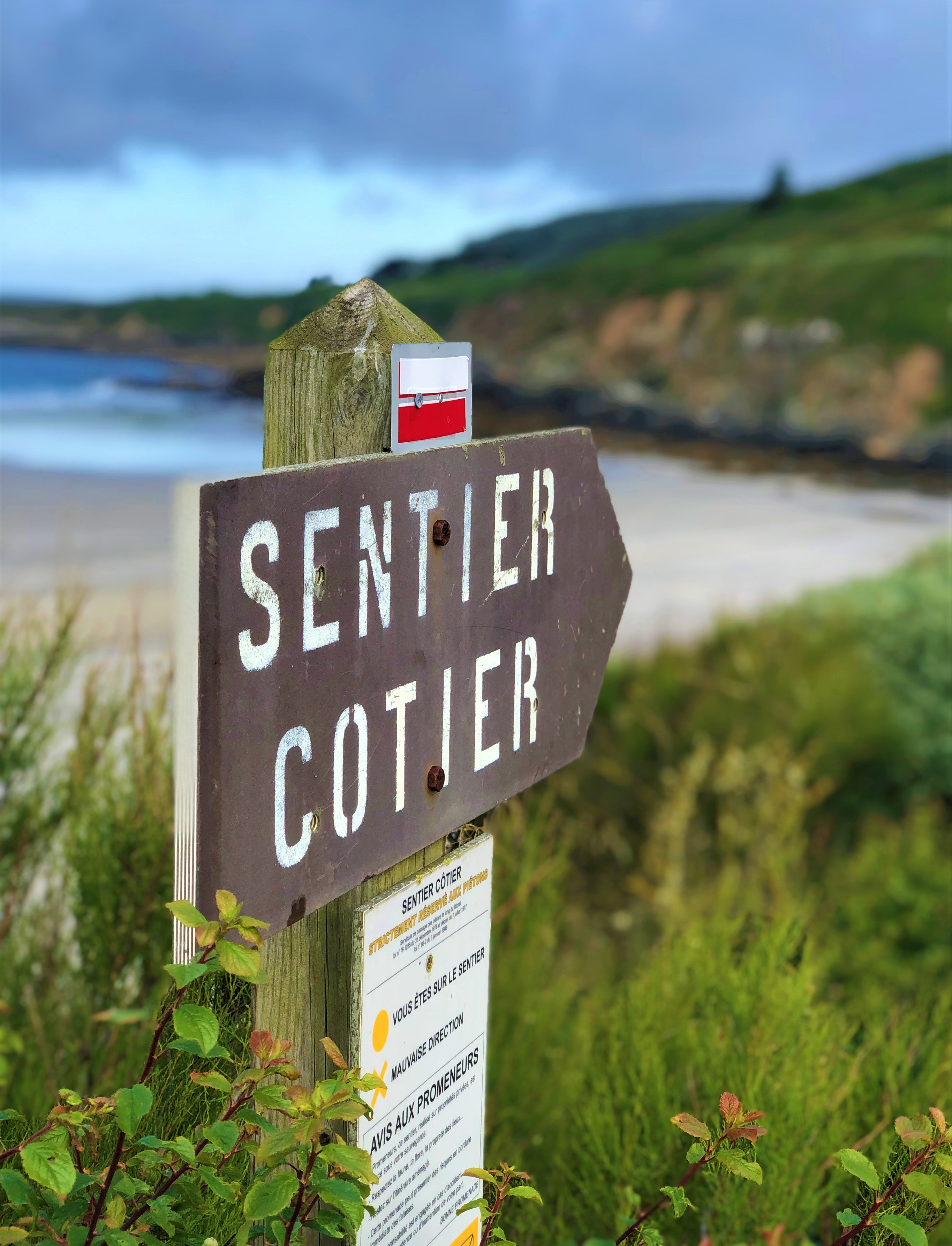 Départ sentier côtier Telgruc-Sur-Mer